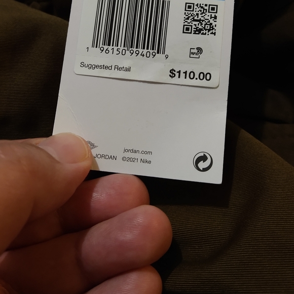 Men's Nike Jordan Essentials Utility Cargo Pants Brown NWT - Picture 15 of 15